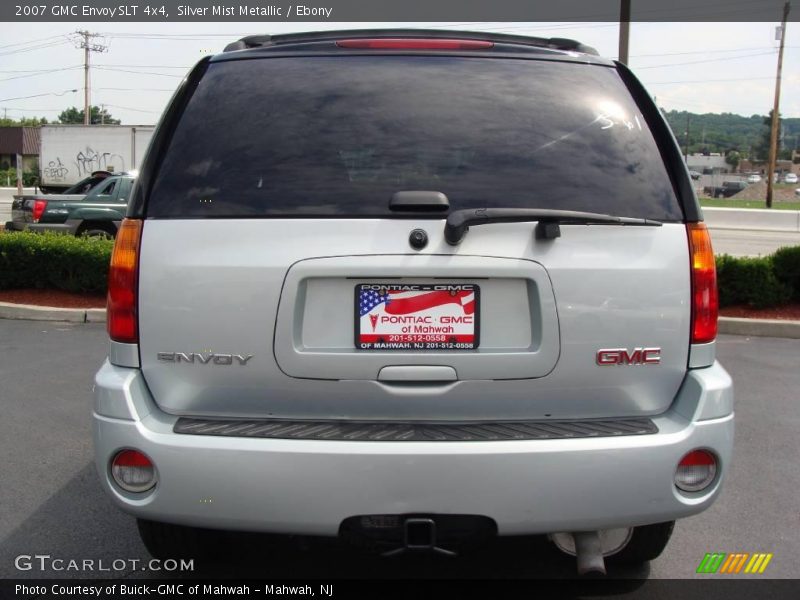 Silver Mist Metallic / Ebony 2007 GMC Envoy SLT 4x4