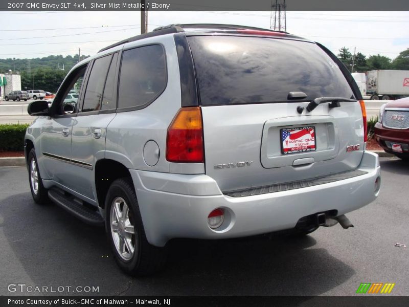 Silver Mist Metallic / Ebony 2007 GMC Envoy SLT 4x4