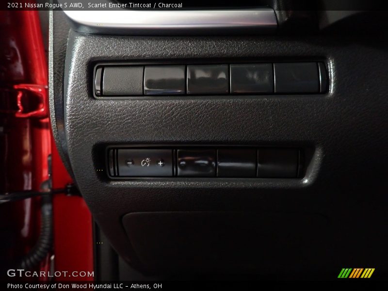 Scarlet Ember Tintcoat / Charcoal 2021 Nissan Rogue S AWD