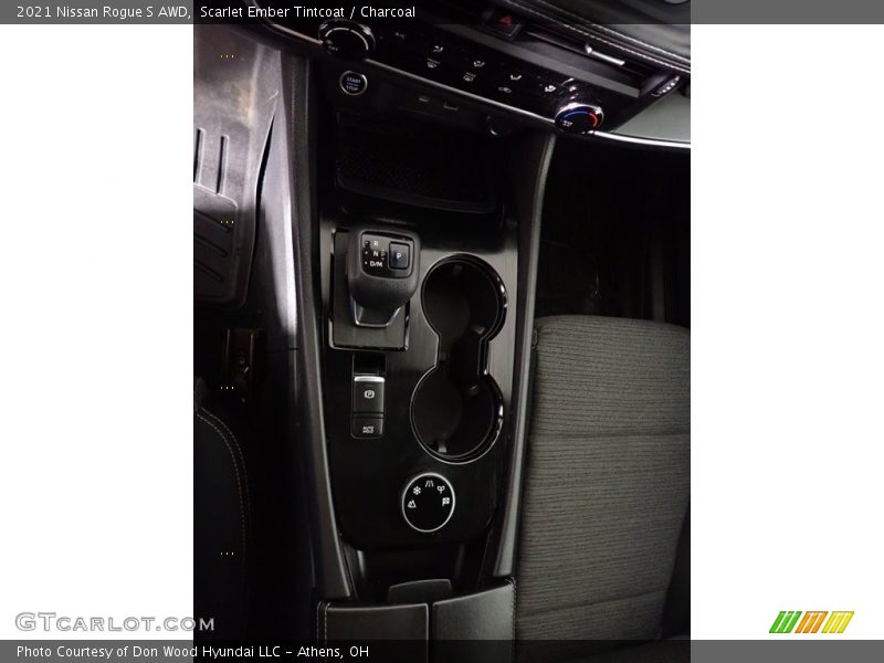 Scarlet Ember Tintcoat / Charcoal 2021 Nissan Rogue S AWD
