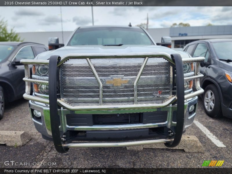 Silver Ice Metallic / Jet Black 2016 Chevrolet Silverado 2500HD LT Crew Cab 4x4