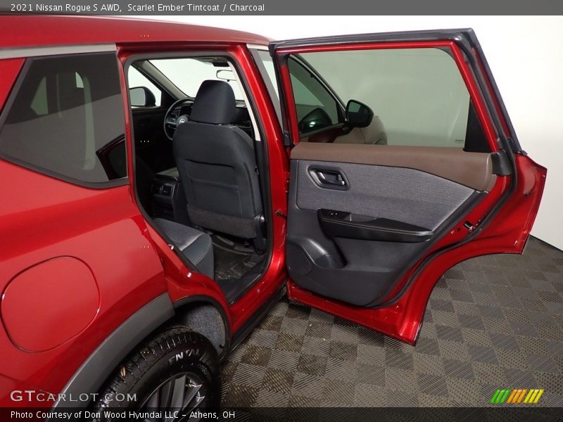 Scarlet Ember Tintcoat / Charcoal 2021 Nissan Rogue S AWD