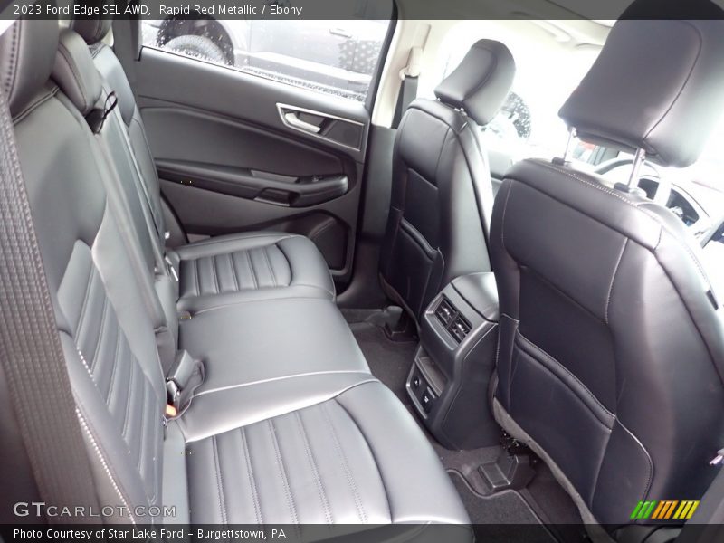 Rapid Red Metallic / Ebony 2023 Ford Edge SEL AWD