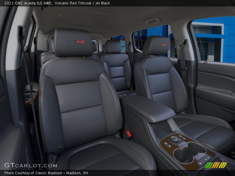 Volcanic Red Tintcoat / Jet Black 2023 GMC Acadia SLE AWD
