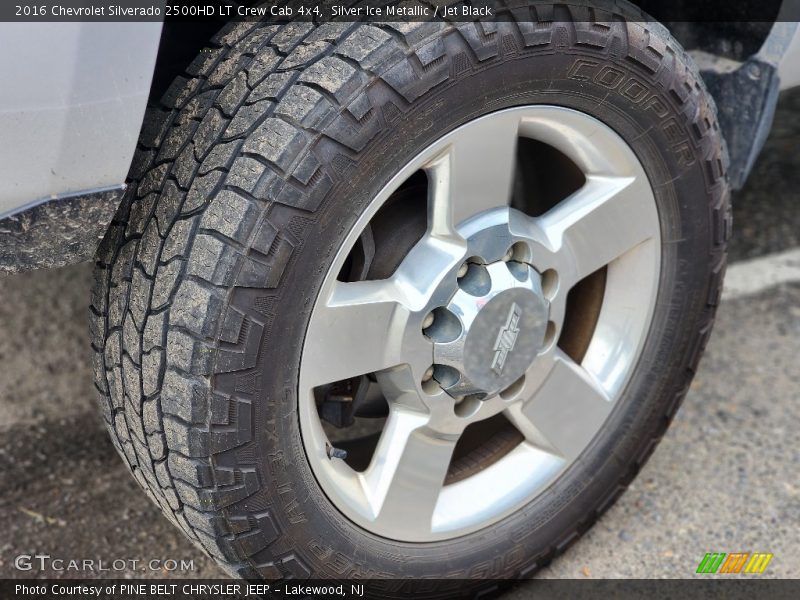  2016 Silverado 2500HD LT Crew Cab 4x4 Wheel
