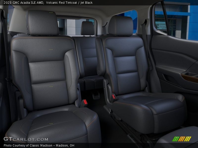Volcanic Red Tintcoat / Jet Black 2023 GMC Acadia SLE AWD