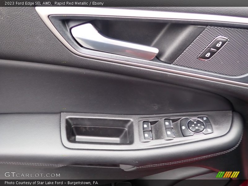 Rapid Red Metallic / Ebony 2023 Ford Edge SEL AWD
