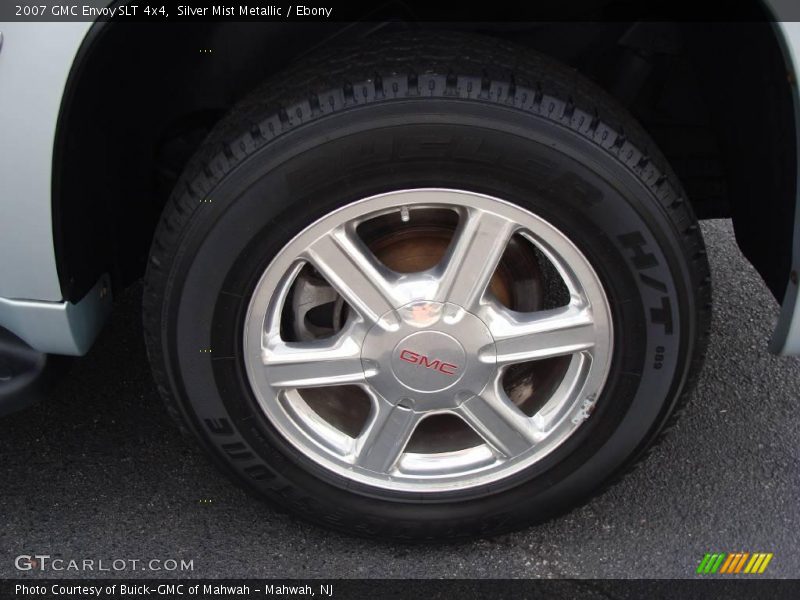 Silver Mist Metallic / Ebony 2007 GMC Envoy SLT 4x4
