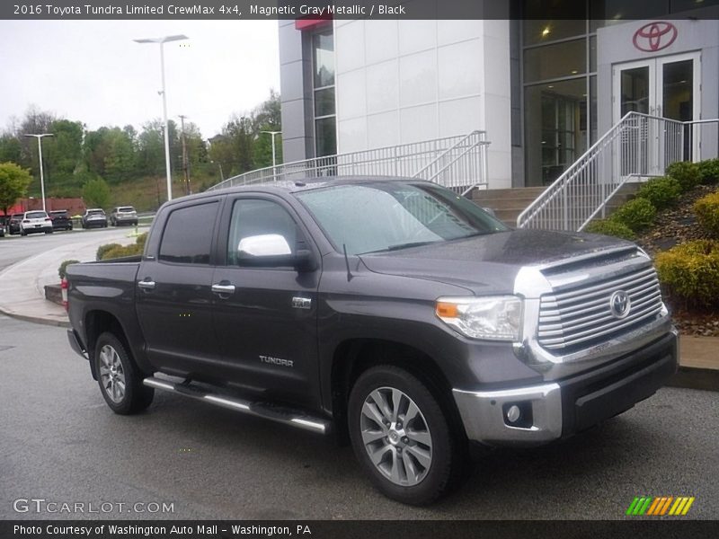 Magnetic Gray Metallic / Black 2016 Toyota Tundra Limited CrewMax 4x4