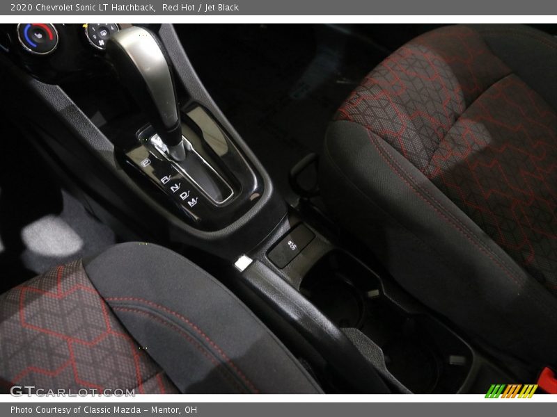 Red Hot / Jet Black 2020 Chevrolet Sonic LT Hatchback