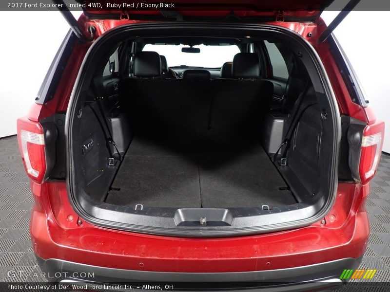 Ruby Red / Ebony Black 2017 Ford Explorer Limited 4WD
