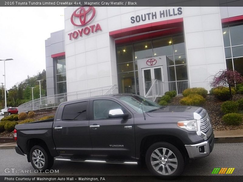 Magnetic Gray Metallic / Black 2016 Toyota Tundra Limited CrewMax 4x4