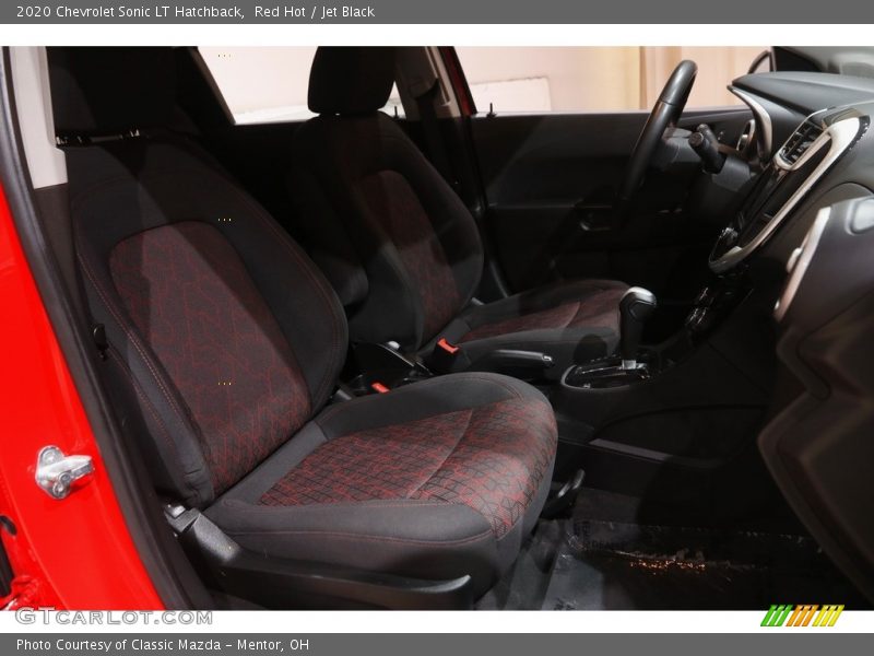 Red Hot / Jet Black 2020 Chevrolet Sonic LT Hatchback