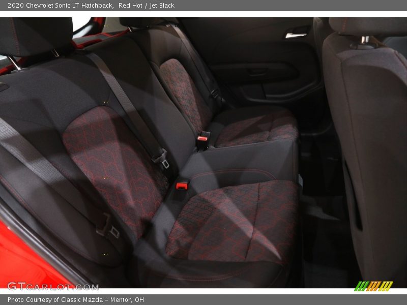 Red Hot / Jet Black 2020 Chevrolet Sonic LT Hatchback