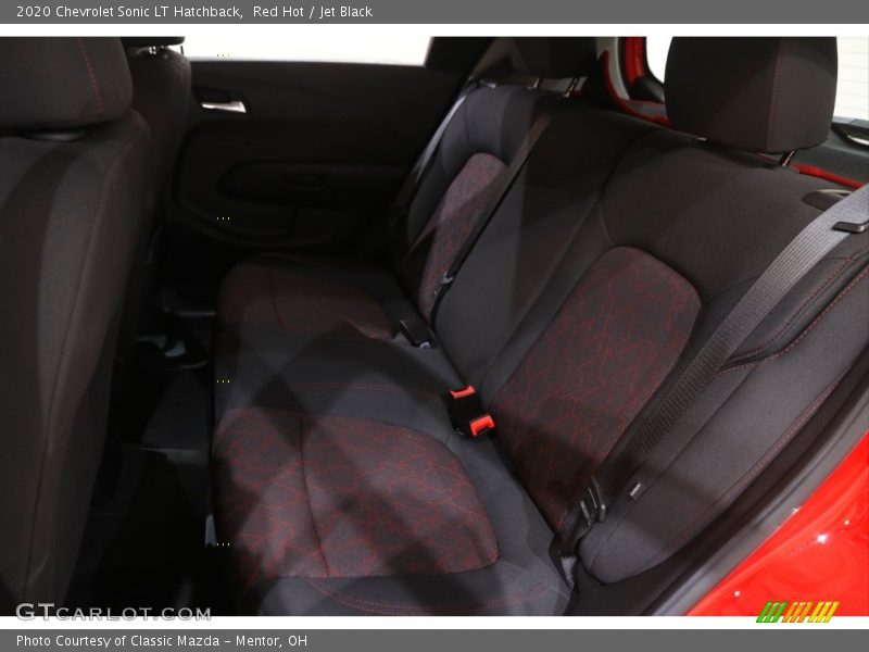 Red Hot / Jet Black 2020 Chevrolet Sonic LT Hatchback