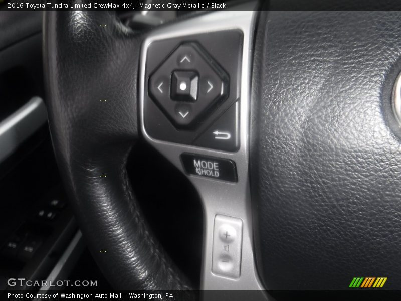 Magnetic Gray Metallic / Black 2016 Toyota Tundra Limited CrewMax 4x4
