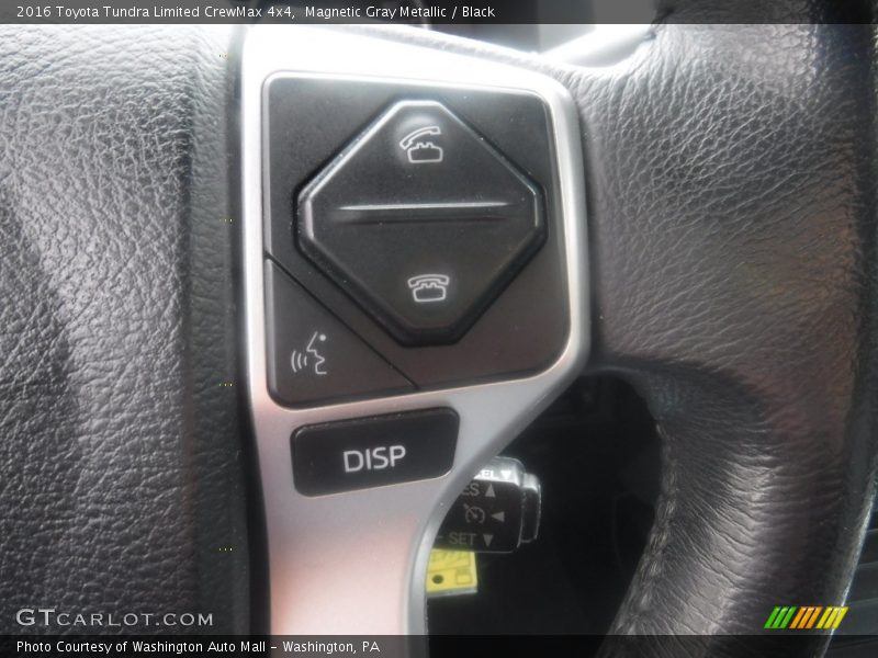 Magnetic Gray Metallic / Black 2016 Toyota Tundra Limited CrewMax 4x4