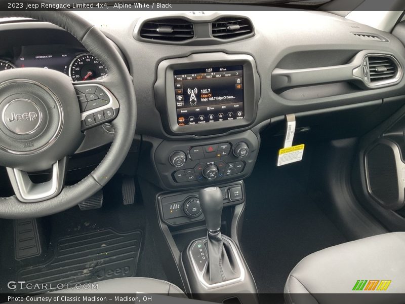 Alpine White / Black 2023 Jeep Renegade Limited 4x4