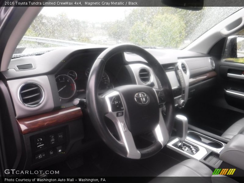 Magnetic Gray Metallic / Black 2016 Toyota Tundra Limited CrewMax 4x4