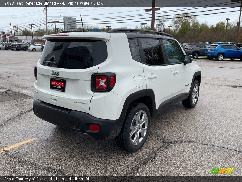 Alpine White / Black 2023 Jeep Renegade Limited 4x4