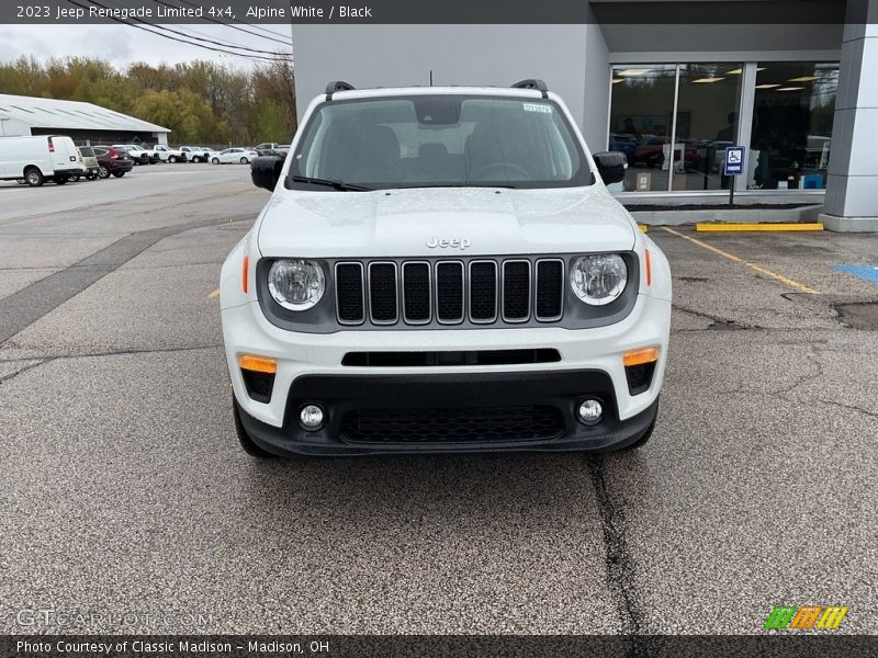 Alpine White / Black 2023 Jeep Renegade Limited 4x4
