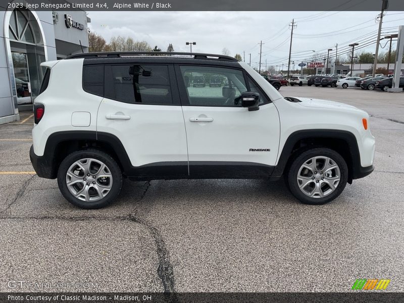 Alpine White / Black 2023 Jeep Renegade Limited 4x4