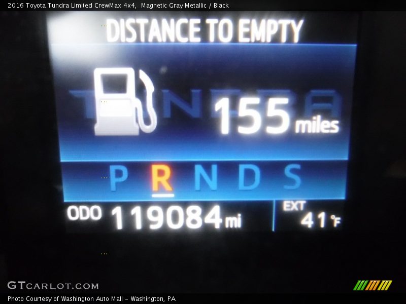 Magnetic Gray Metallic / Black 2016 Toyota Tundra Limited CrewMax 4x4