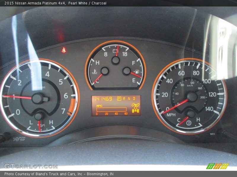  2015 Armada Platinum 4x4 Platinum 4x4 Gauges