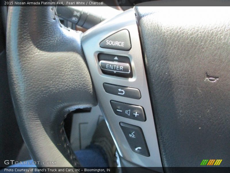  2015 Armada Platinum 4x4 Steering Wheel