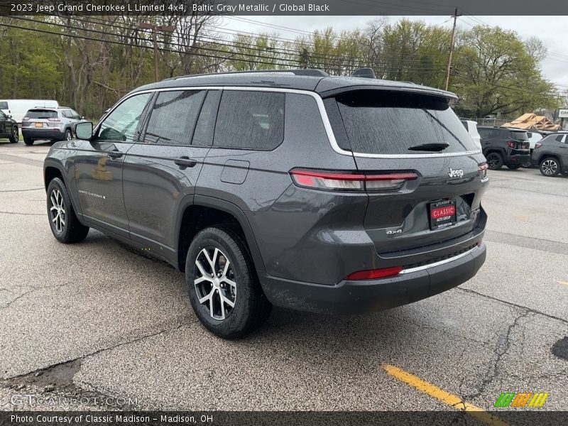 Baltic Gray Metallic / Global Black 2023 Jeep Grand Cherokee L Limited 4x4