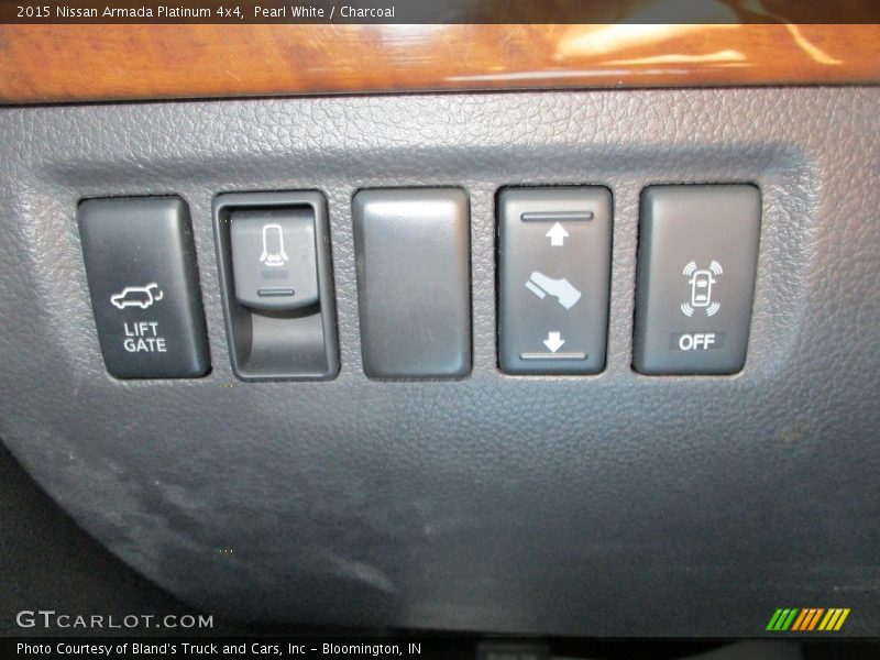 Controls of 2015 Armada Platinum 4x4