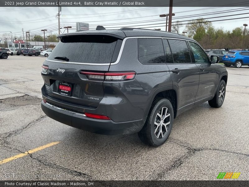 Baltic Gray Metallic / Global Black 2023 Jeep Grand Cherokee L Limited 4x4