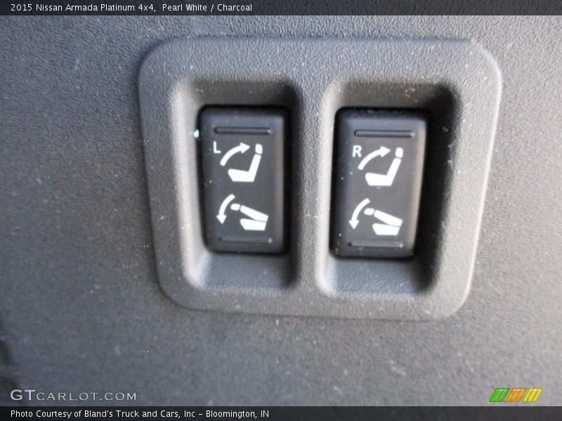Controls of 2015 Armada Platinum 4x4