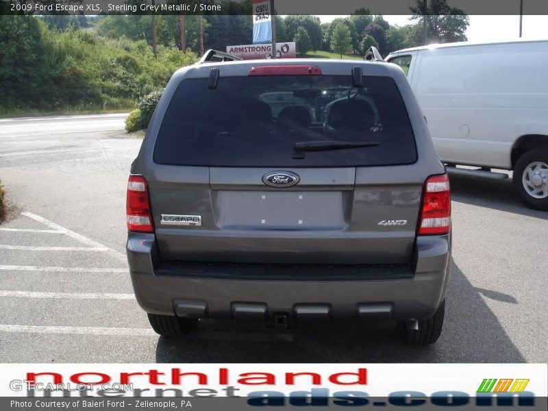 Sterling Grey Metallic / Stone 2009 Ford Escape XLS