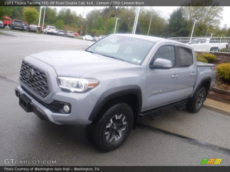 Cement / TRD Cement/Black 2021 Toyota Tacoma TRD Off Road Double Cab 4x4