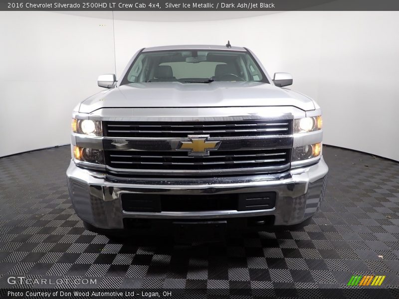 Silver Ice Metallic / Dark Ash/Jet Black 2016 Chevrolet Silverado 2500HD LT Crew Cab 4x4
