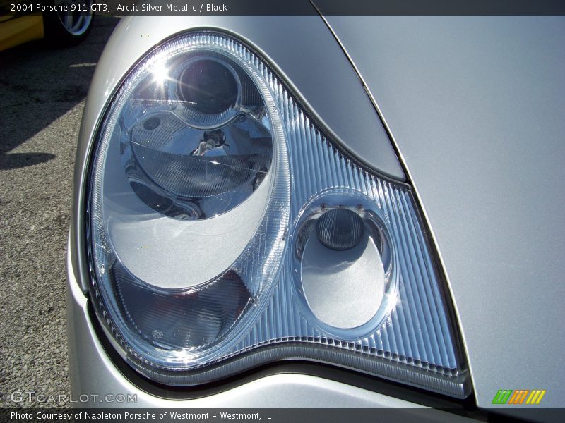 Arctic Silver Metallic / Black 2004 Porsche 911 GT3