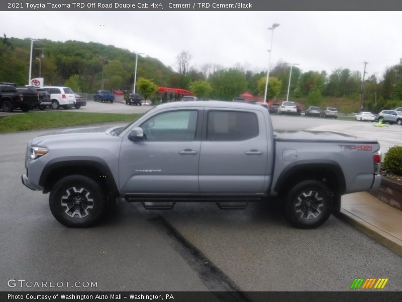 Cement / TRD Cement/Black 2021 Toyota Tacoma TRD Off Road Double Cab 4x4