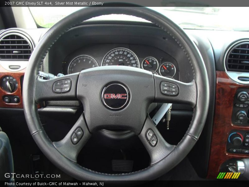 Silver Mist Metallic / Ebony 2007 GMC Envoy SLT 4x4