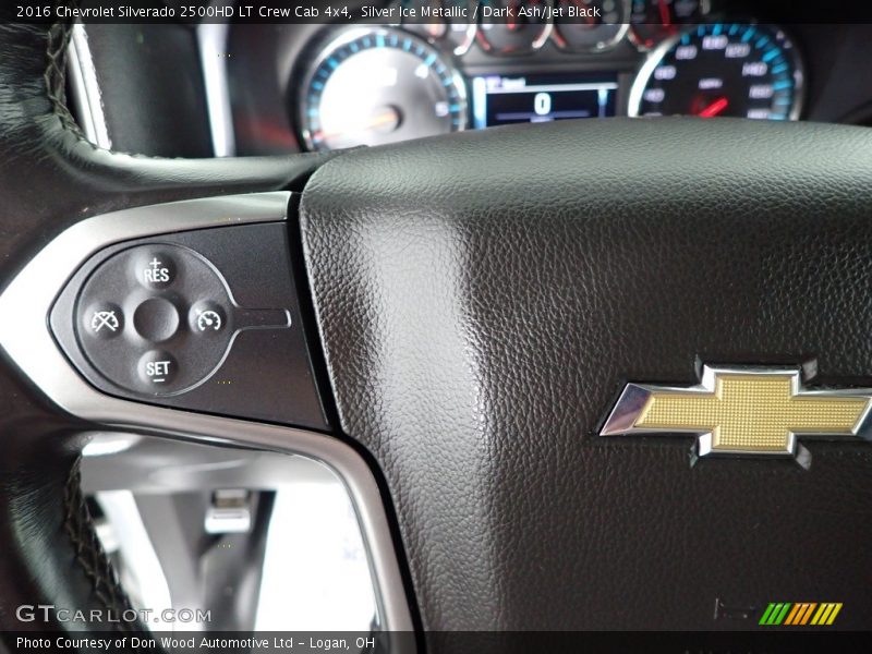 Silver Ice Metallic / Dark Ash/Jet Black 2016 Chevrolet Silverado 2500HD LT Crew Cab 4x4