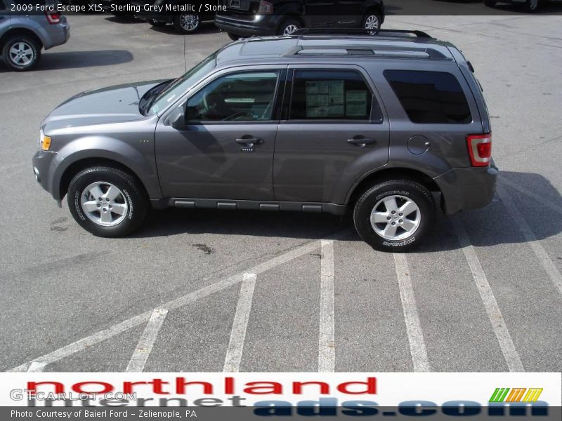 Sterling Grey Metallic / Stone 2009 Ford Escape XLS