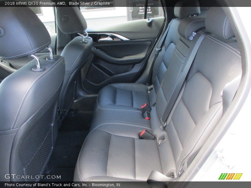 Rear Seat of 2018 QX30 Premium AWD