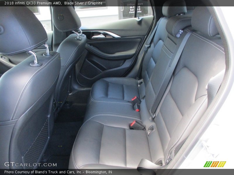 Rear Seat of 2018 QX30 Premium AWD