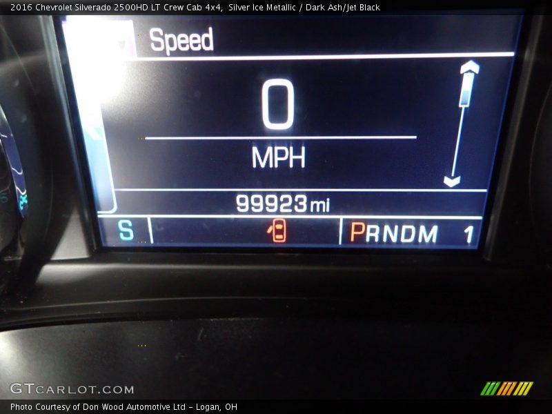 Silver Ice Metallic / Dark Ash/Jet Black 2016 Chevrolet Silverado 2500HD LT Crew Cab 4x4