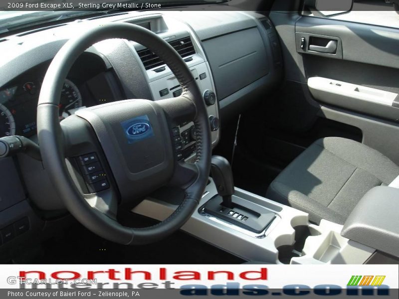 Sterling Grey Metallic / Stone 2009 Ford Escape XLS