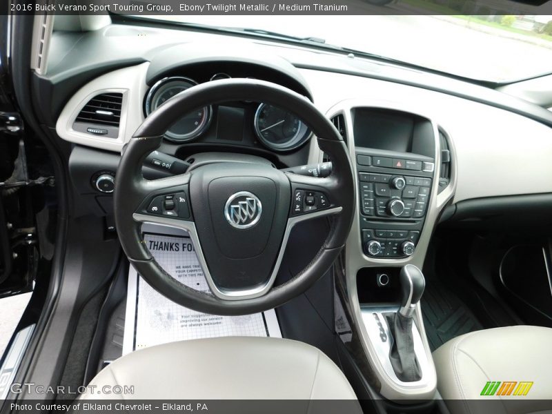 Dashboard of 2016 Verano Sport Touring Group