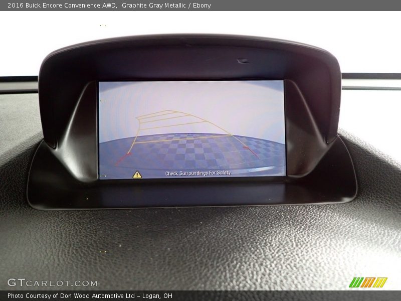 Graphite Gray Metallic / Ebony 2016 Buick Encore Convenience AWD