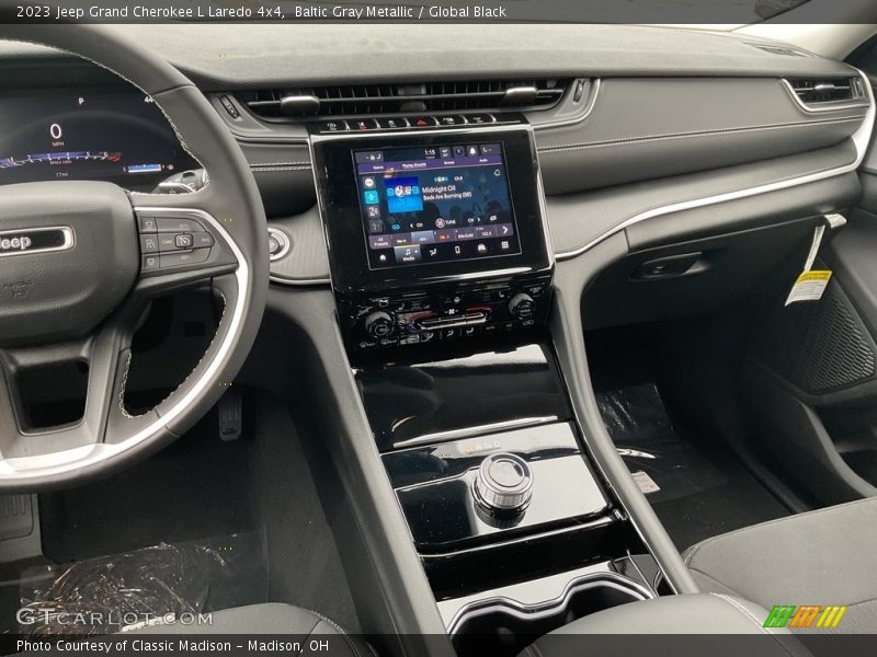 Baltic Gray Metallic / Global Black 2023 Jeep Grand Cherokee L Laredo 4x4