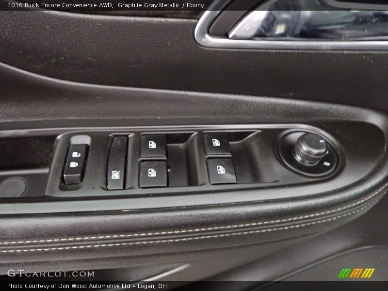 Graphite Gray Metallic / Ebony 2016 Buick Encore Convenience AWD