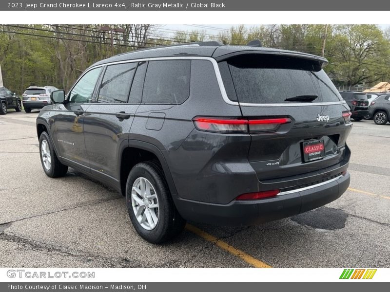 Baltic Gray Metallic / Global Black 2023 Jeep Grand Cherokee L Laredo 4x4